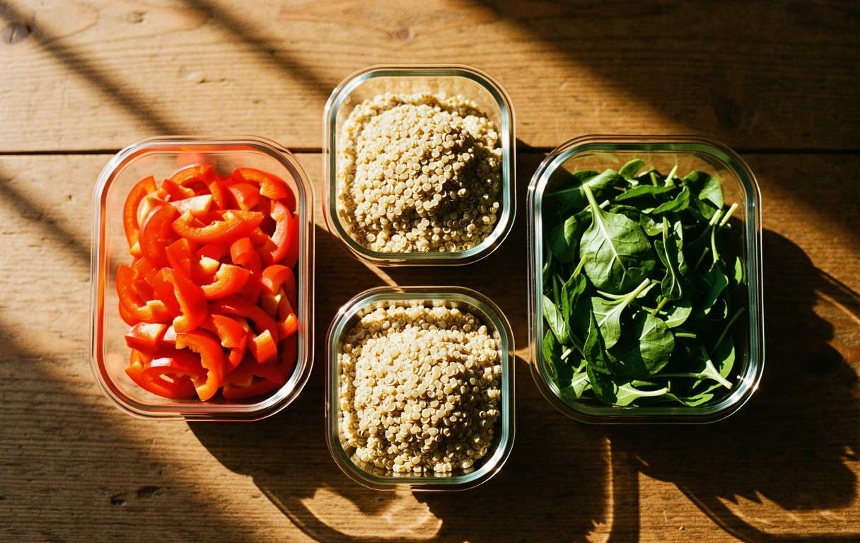 Organización de cocina semanal